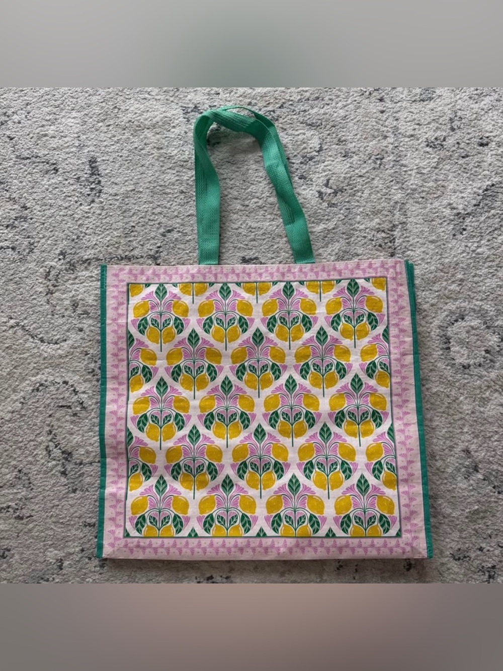 TJ Maxx Reuseable Bag, Lemon Purple
Lemons